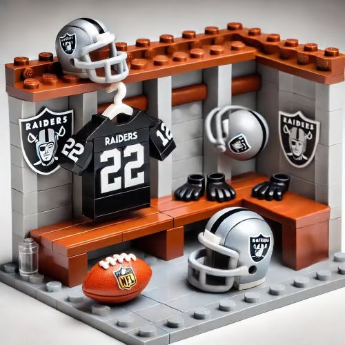 🏈 NFL LEGO® Locker Room – Build Your Ultimate Football Headquarters!