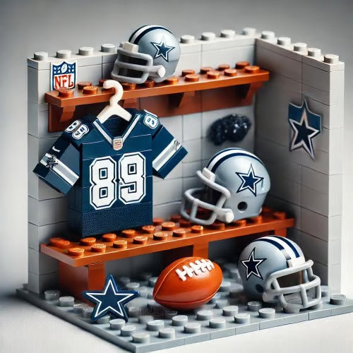 🏈 NFL LEGO® Locker Room – Build Your Ultimate Football Headquarters!