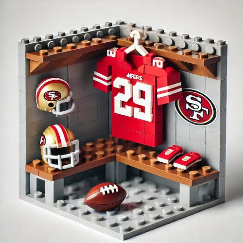 🏈 NFL LEGO® Locker Room – Build Your Ultimate Football Headquarters!