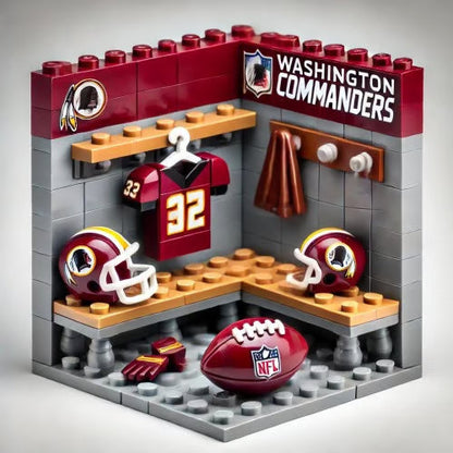 🏈 NFL LEGO® Locker Room – Build Your Ultimate Football Headquarters!