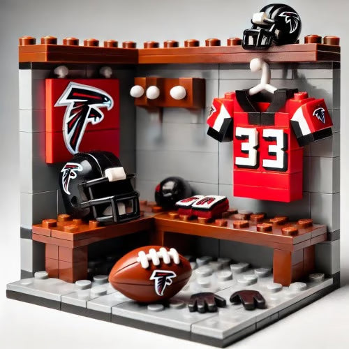 🏈 NFL LEGO® Locker Room – Build Your Ultimate Football Headquarters!