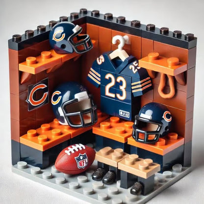 🏈 NFL LEGO® Locker Room – Build Your Ultimate Football Headquarters!