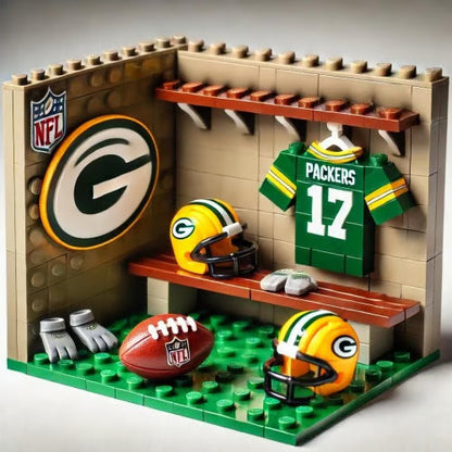 🏈 NFL LEGO® Locker Room – Build Your Ultimate Football Headquarters!